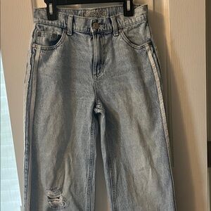 Limited Too Light Blue Jeans with Side Stripes